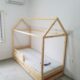 מיטת יחיד בצורת בית בתוספת אחסון/ מיטת חבר (דגם 4)