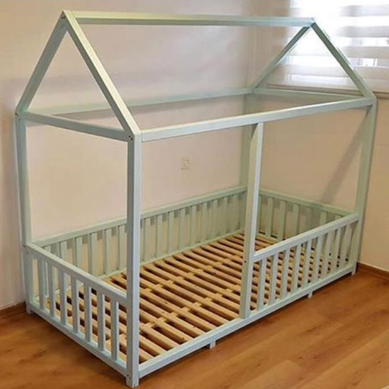 מיטת מעבר לתינוק בצורת בית (דגם 3)
