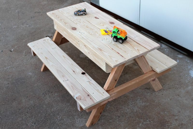 שולחן משחקים לילדים מעץ